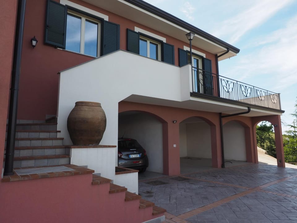Facade/entrance, Parking