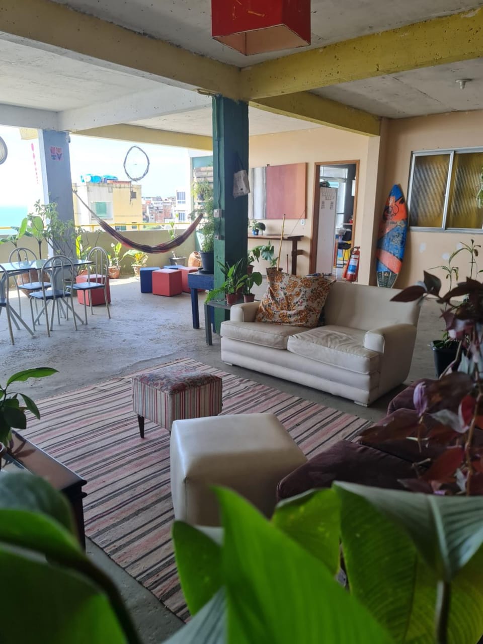 Patio, Day, Garden, View (from property/room), Balcony/Terrace, Living room, Seating area, Garden view