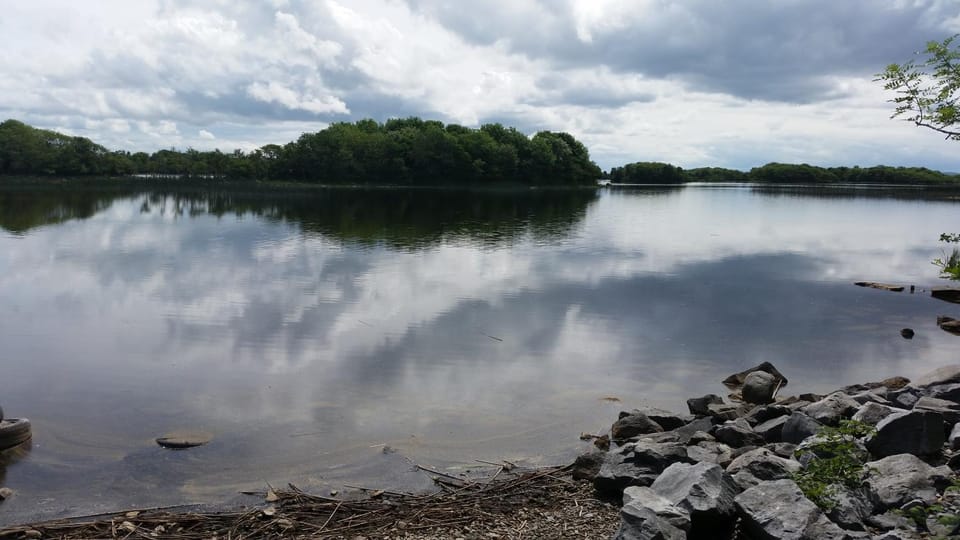 Natural landscape, Lake view