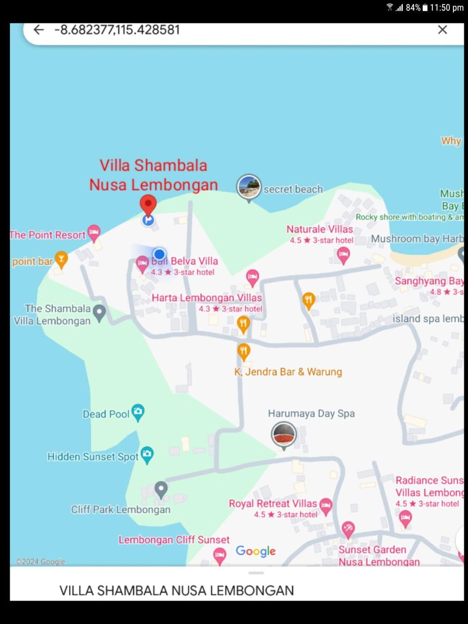 Nusa Lembongan Villa Shambala Villa in Nusapenida