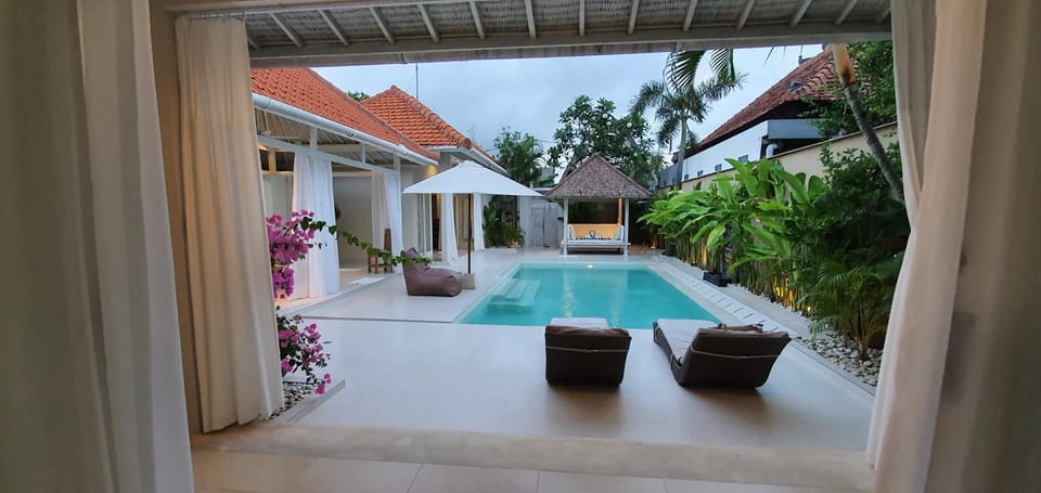 Patio, Garden view, Pool view