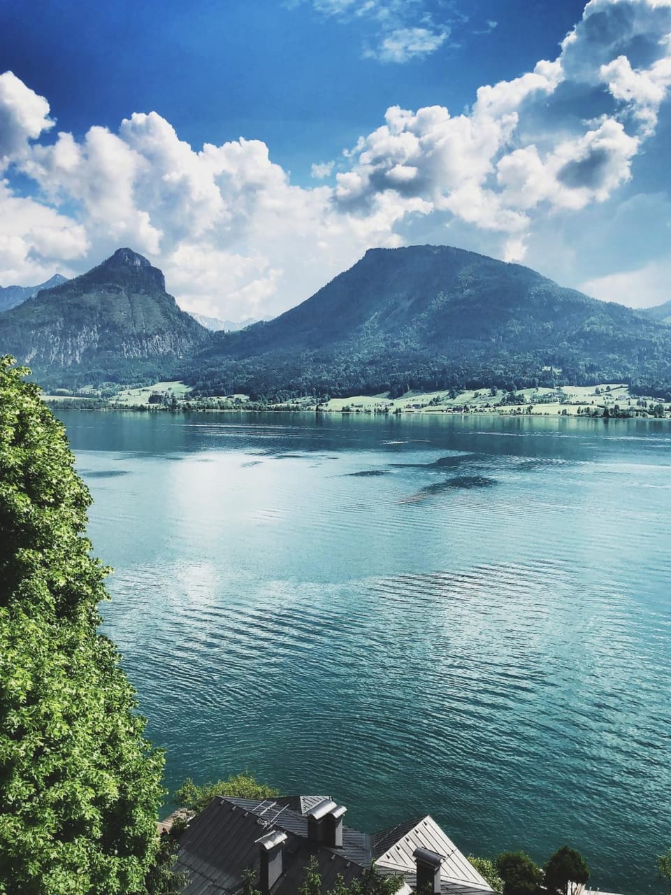 Natural landscape, Lake view