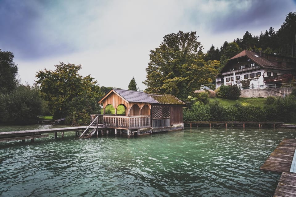 Property building, Day, Natural landscape, Lake view