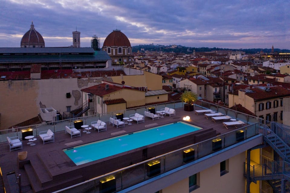 Bird's eye view, Pool view, Swimming pool