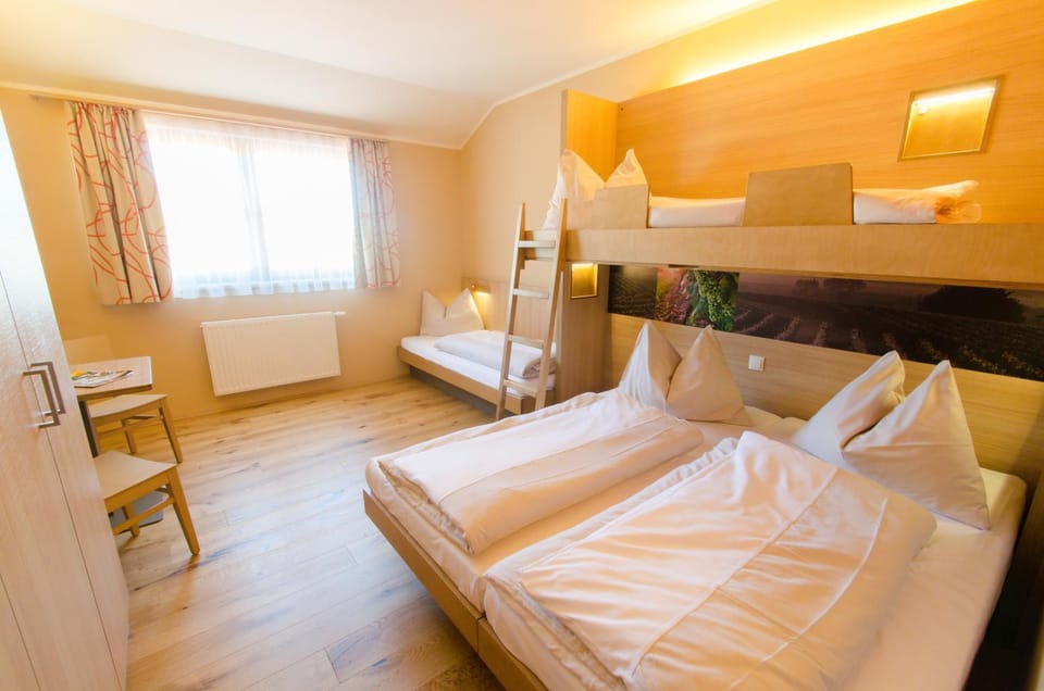 Photo of the whole room, bunk bed