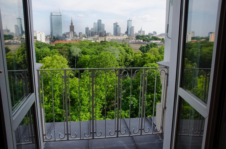 City view, Garden view