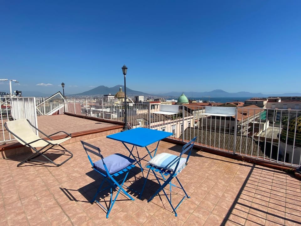 Day, View (from property/room), Balcony/Terrace, Sea view, sunbed