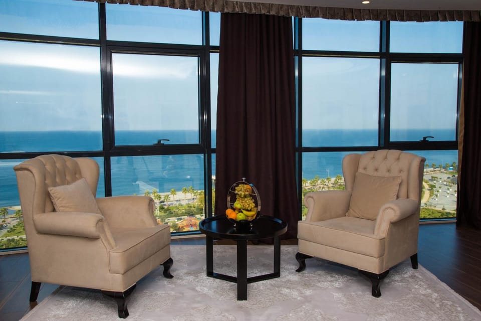 Seating area, Sea view