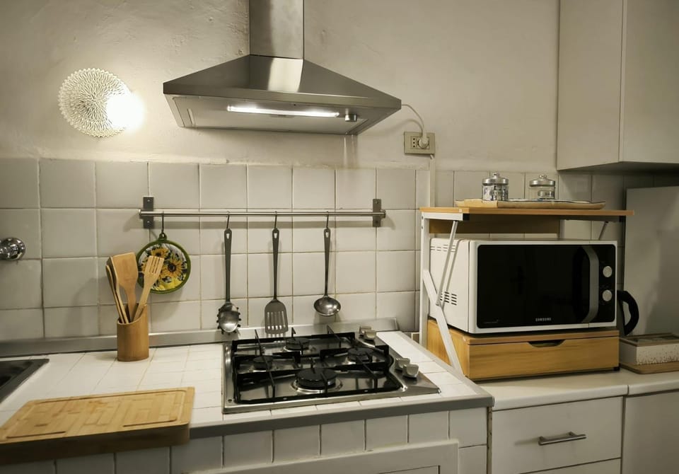 Coffee/tea facilities, Kitchen or kitchenette, minibar, stove