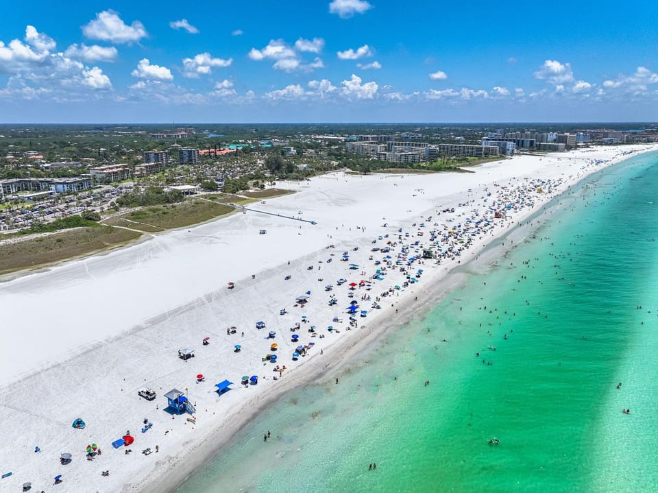 Day, Bird's eye view, Beach