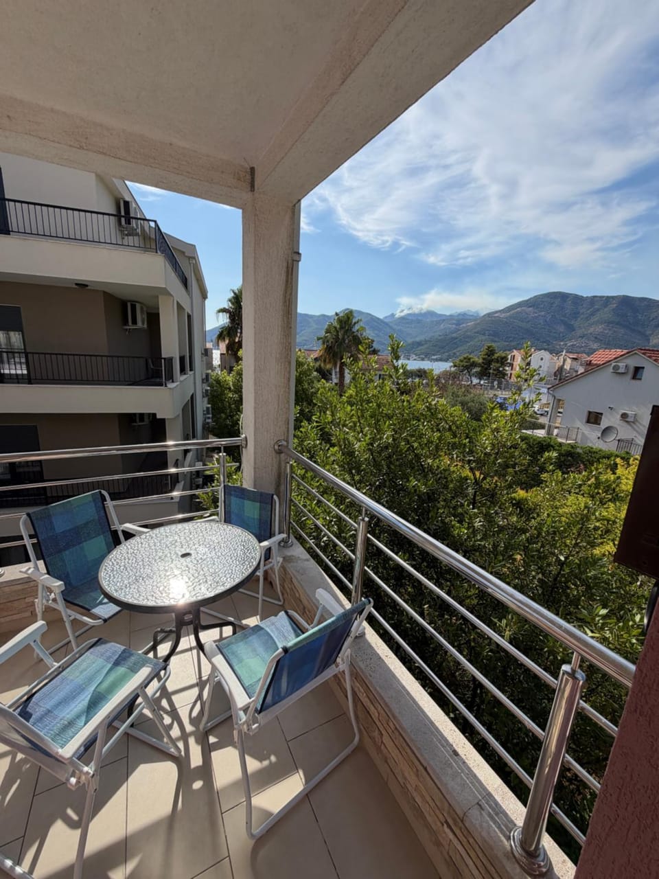 Day, Natural landscape, View (from property/room), Dining area, Mountain view, Sea view, Sunset