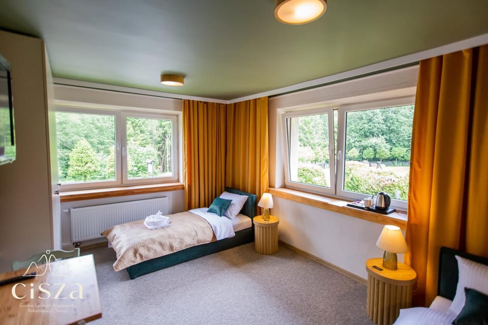 Bed, Photo of the whole room, Bedroom, Garden view