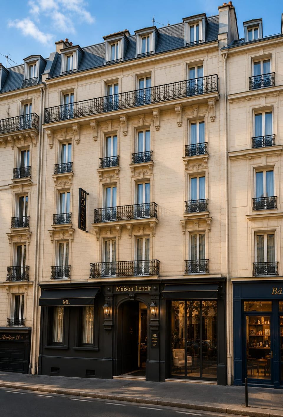 Property building, Facade/entrance