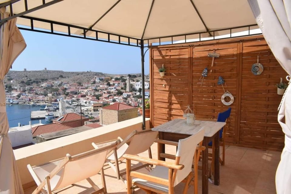 Property building, Patio, Day, Natural landscape, Summer, View (from property/room), View (from property/room), Balcony/Terrace, Seating area, Dining area, City view, City view, Garden view, Garden view, Mountain view, Sea view, Sea view, Quiet street view