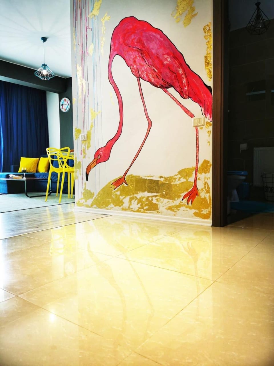 Lobby or reception, Decorative detail