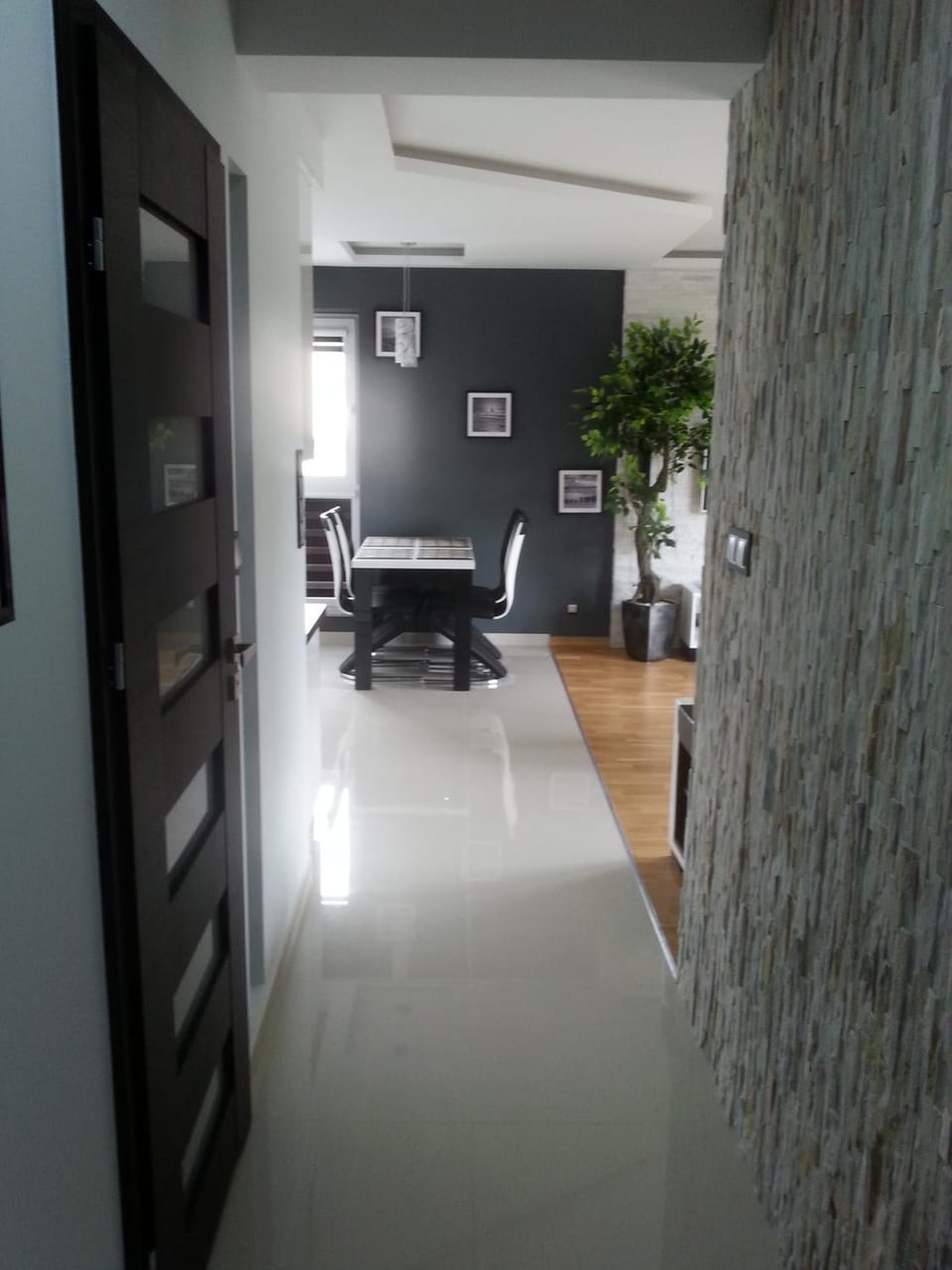 Kitchen or kitchenette, Living room