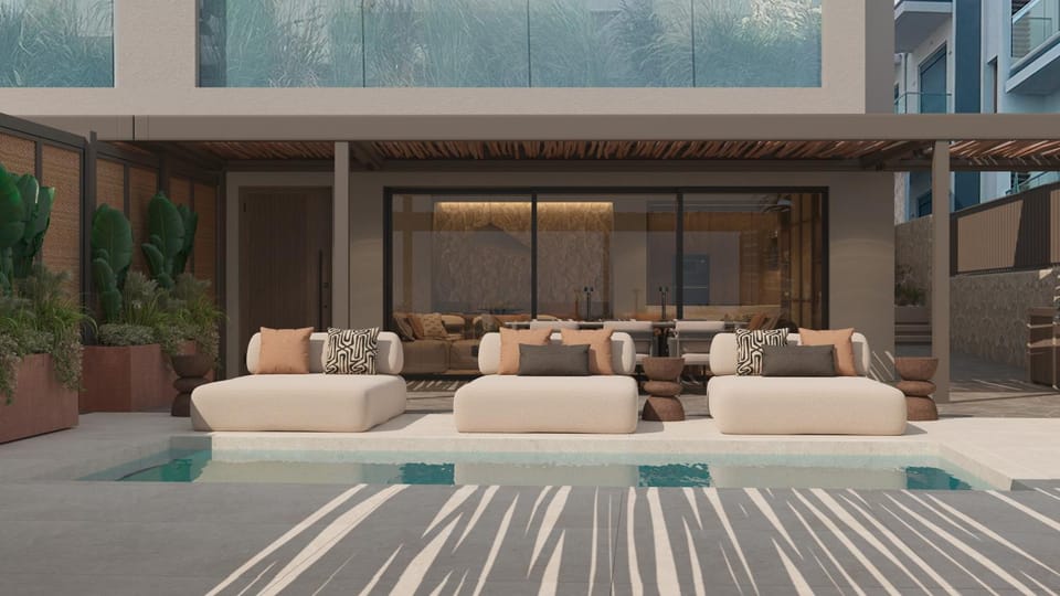 Day, Seating area, Pool view, Swimming pool