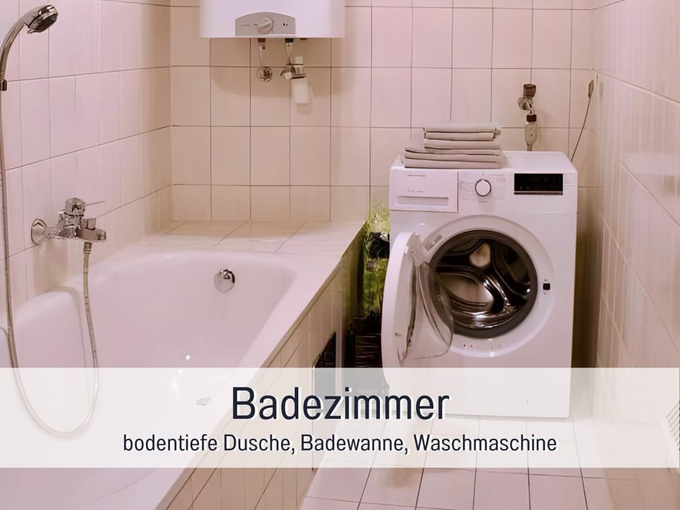 Bathroom, Bath, washing machine