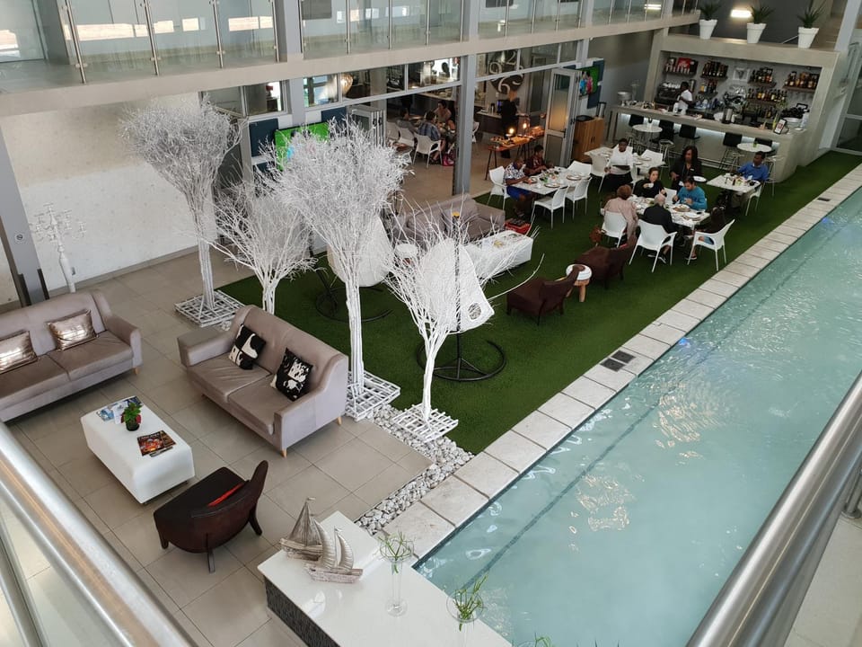 Restaurant/places to eat, Pool view
