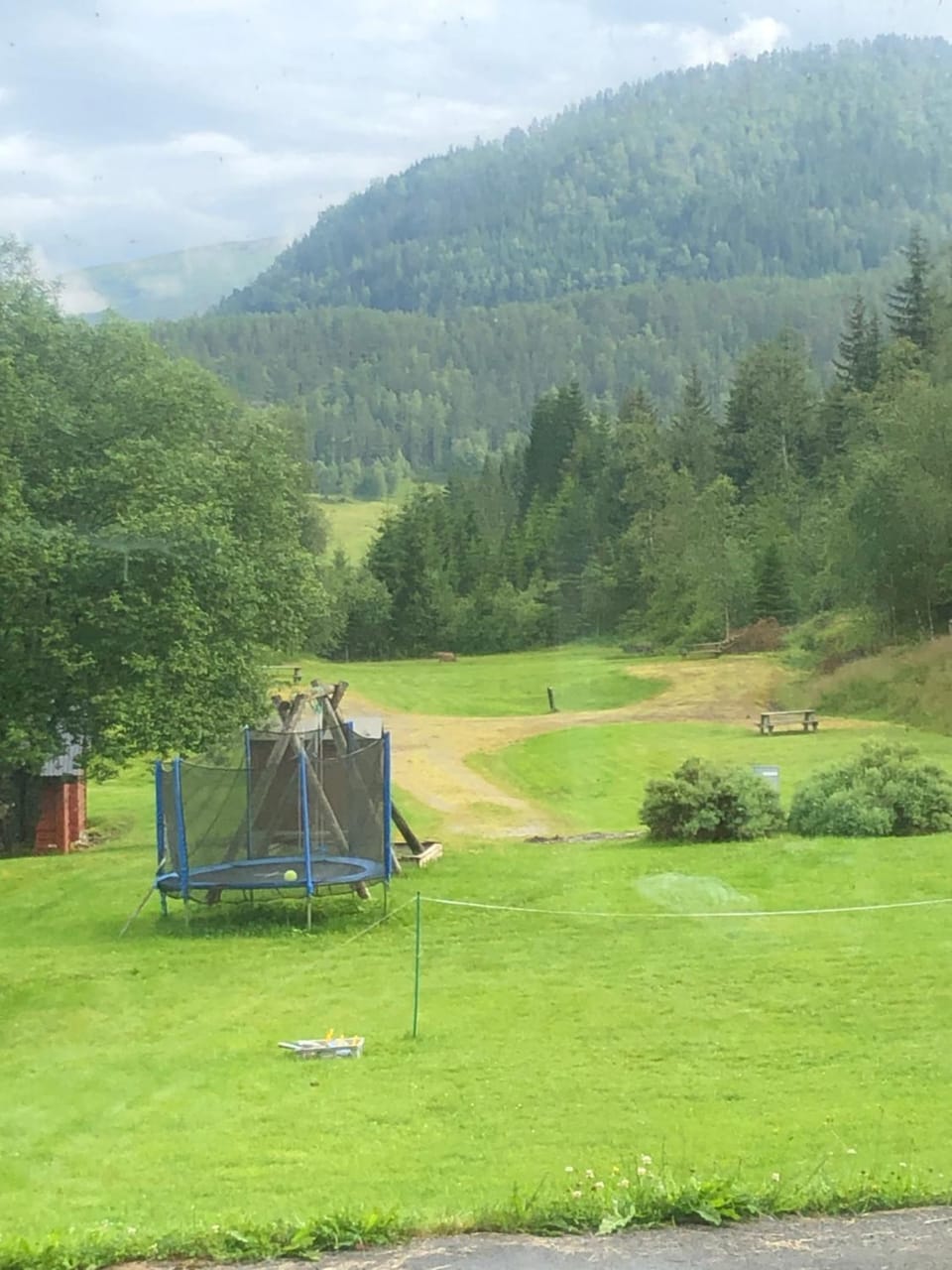 Natural landscape, Garden, Garden view, Mountain view