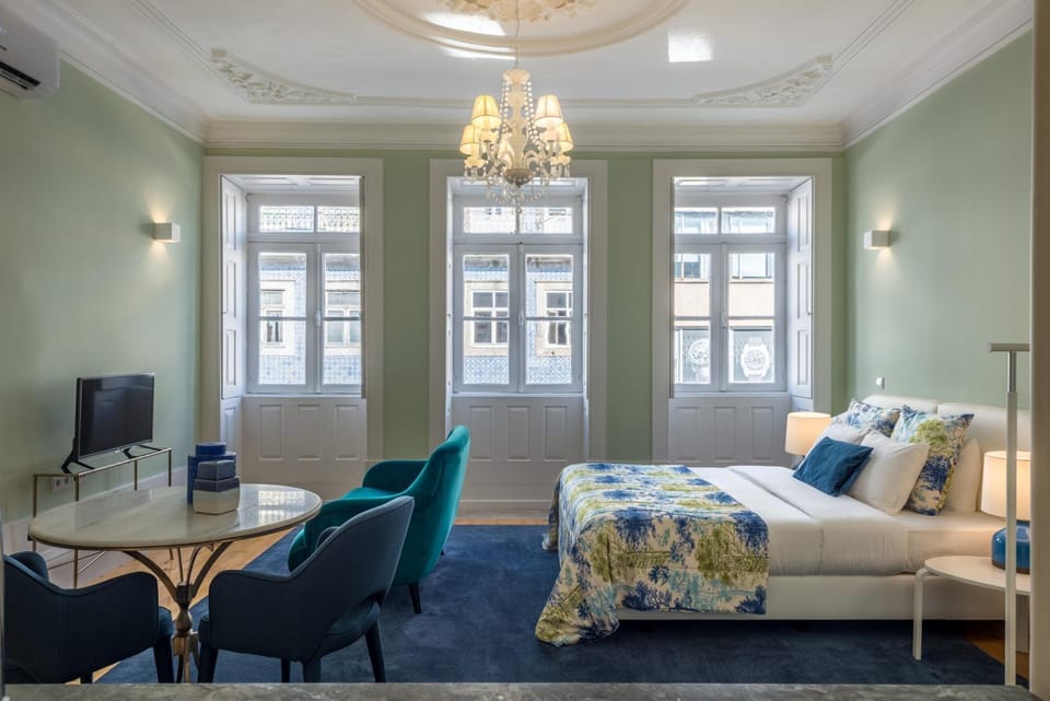Living room, Bedroom