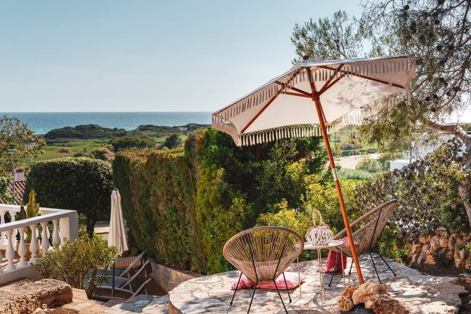 Patio, Nearby landmark, Off site, Day, Natural landscape, Garden, View (from property/room), Balcony/Terrace, Garden view, Sea view
