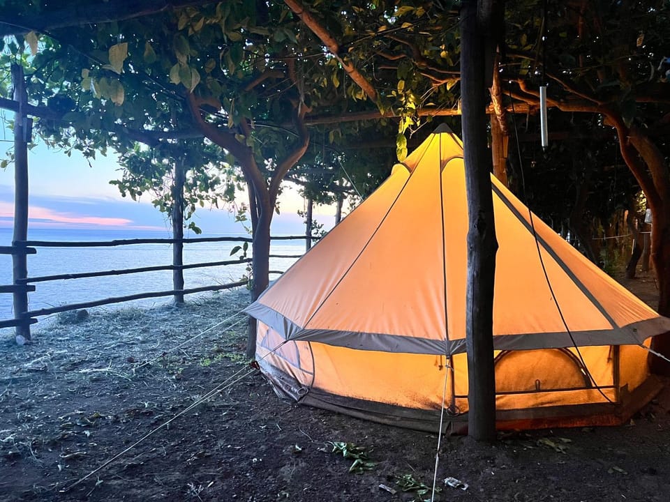 Bella Baia Campsite Luxury tent in Campania