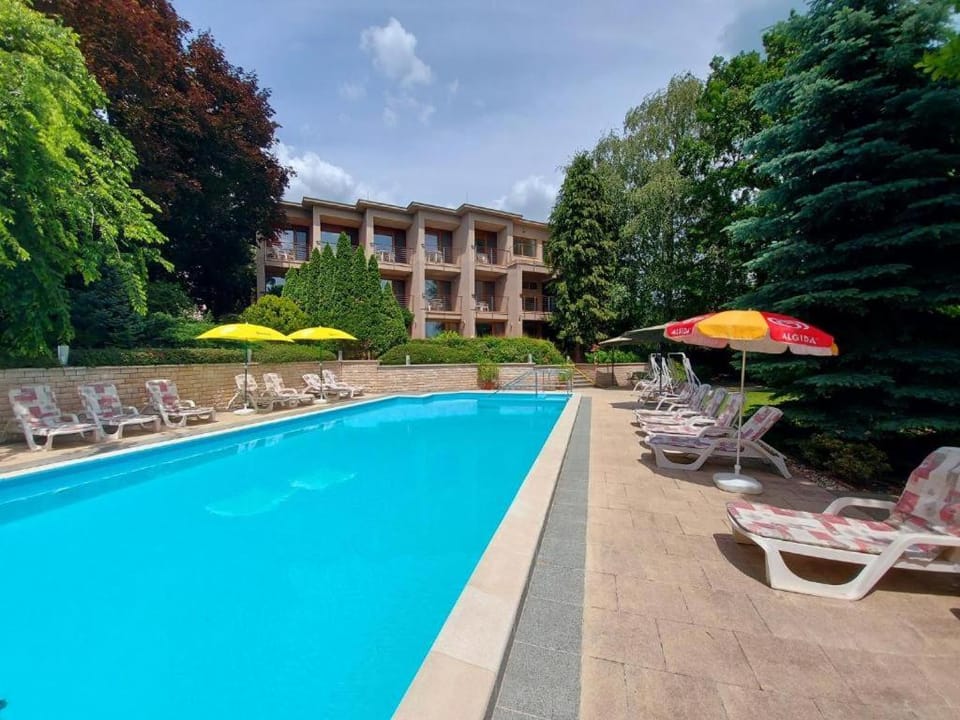 Garden, Swimming pool, sunbed