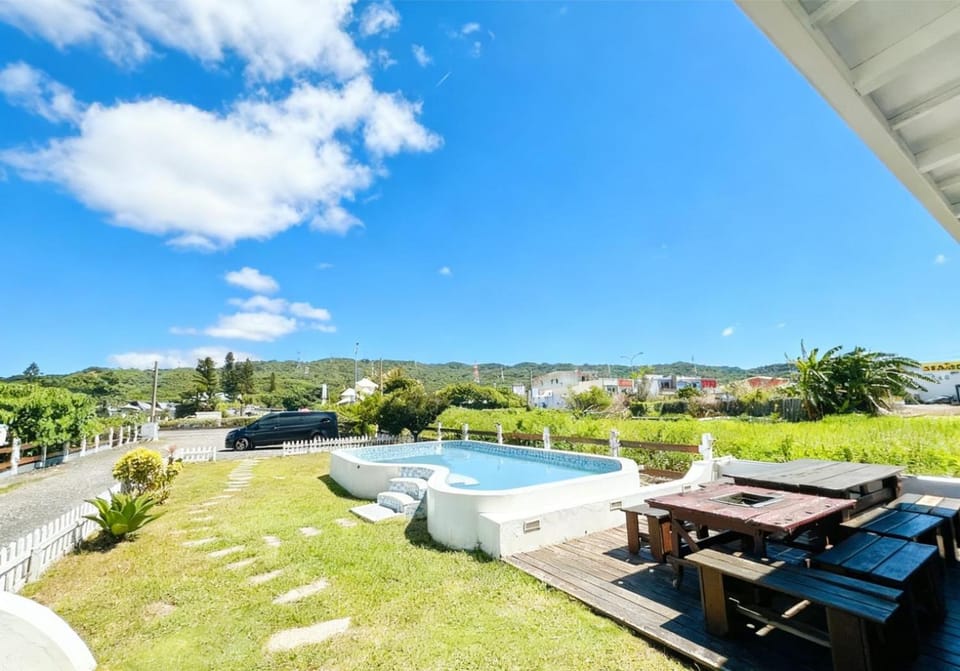 Natural landscape, Garden, Pool view, Swimming pool
