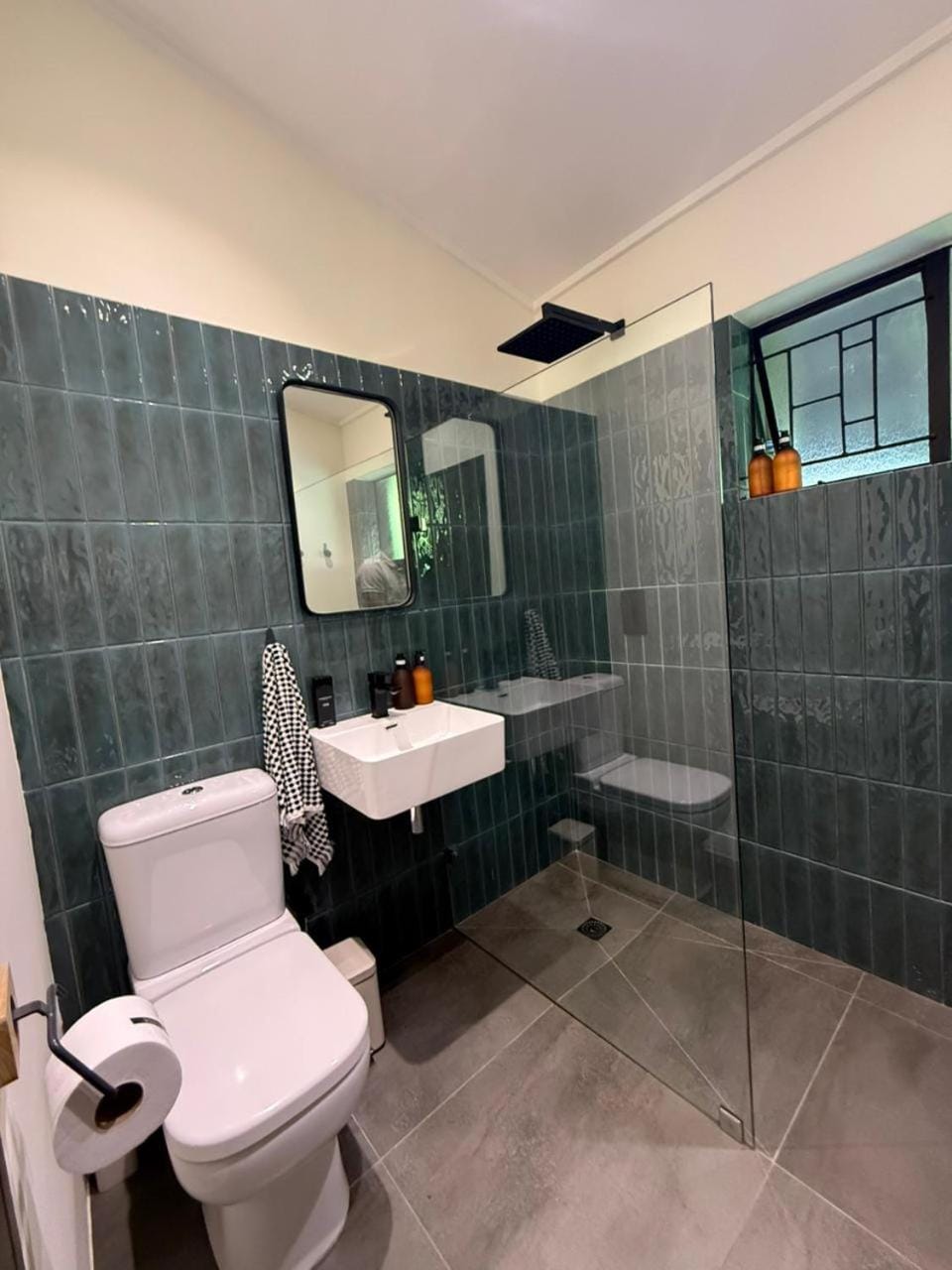 Toilet, Bathroom, towels