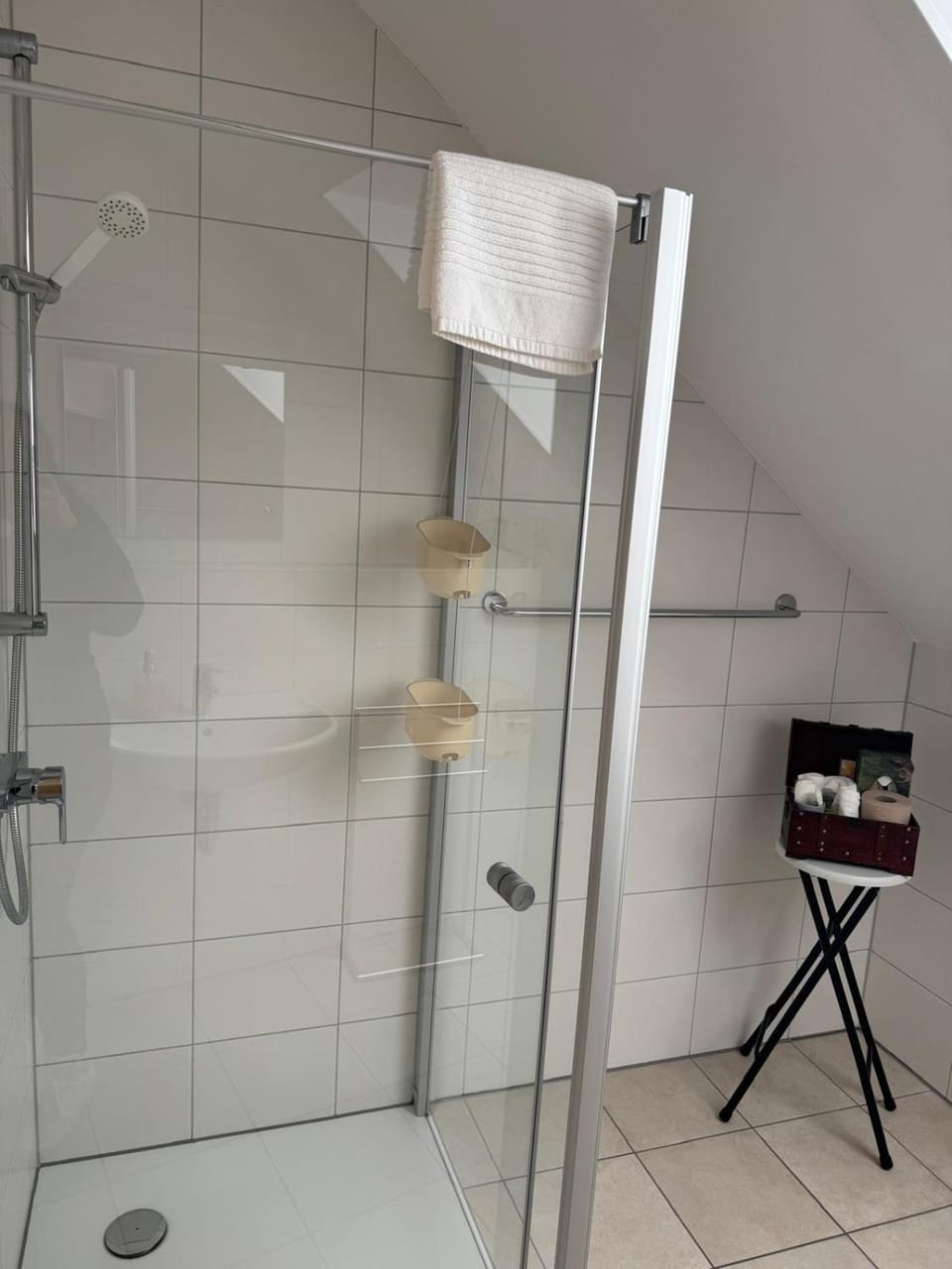 Shower, Bathroom, towels