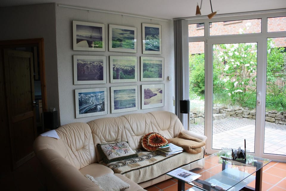 Garden, Balcony/Terrace, Living room, Seating area