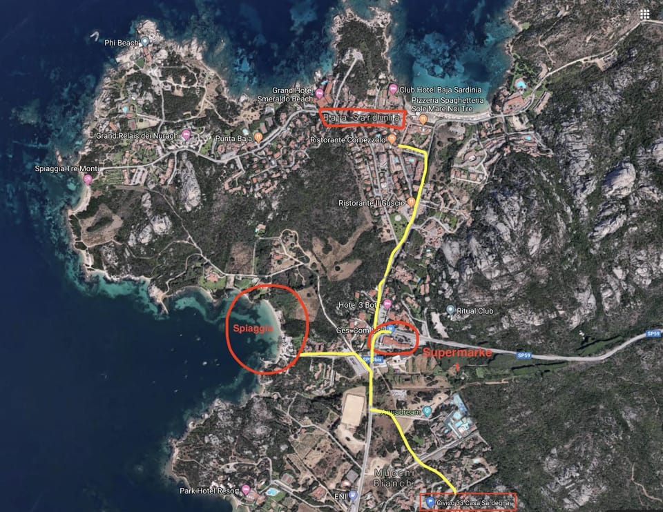 Nearby landmark, Neighbourhood, Bird's eye view, Beach, Supermarket/grocery shop, Shopping Area