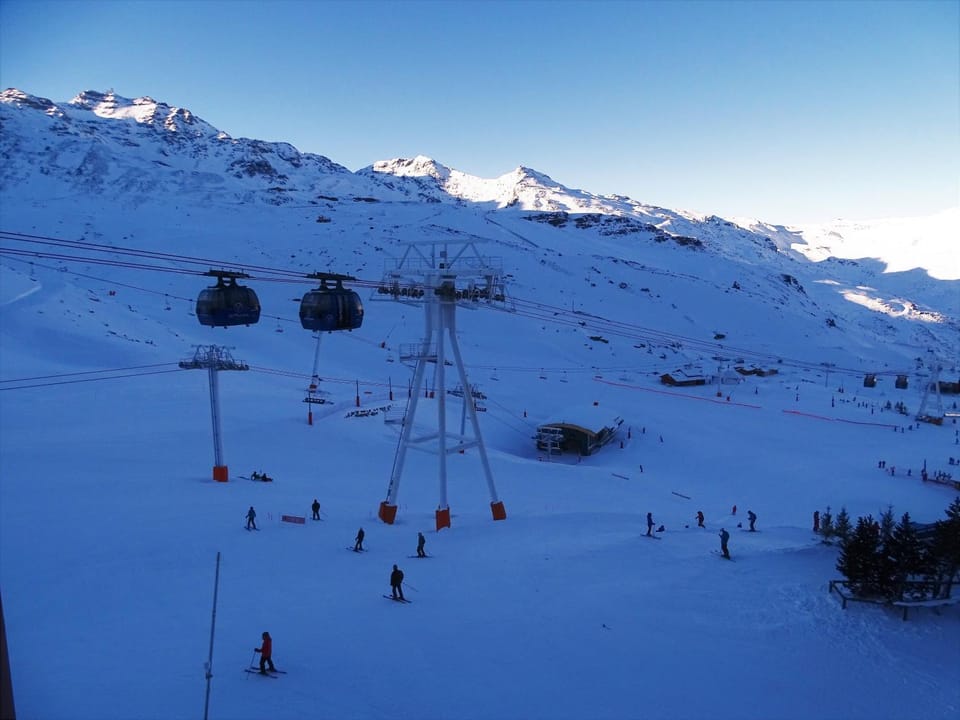 Winter, On site, Mountain view, Mountain view, Sunrise