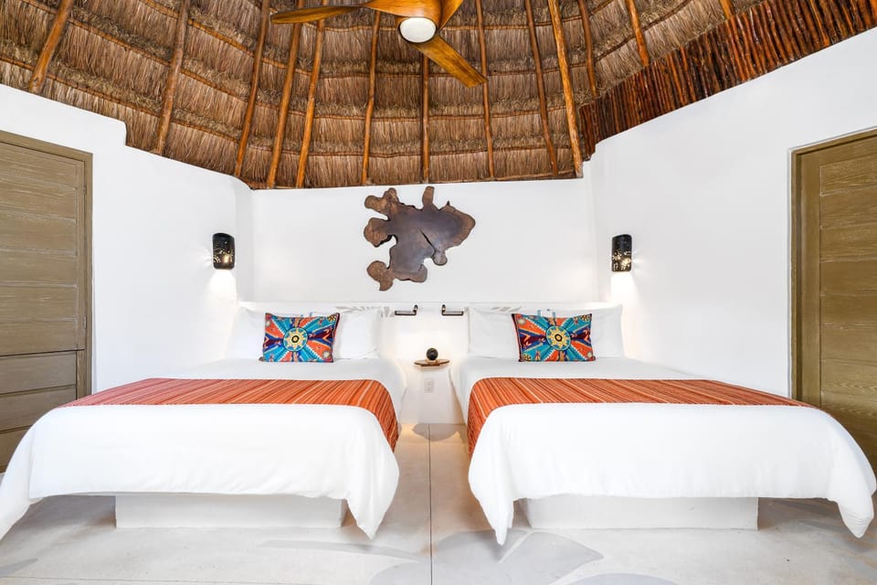 Bed, Bedroom, Sea view