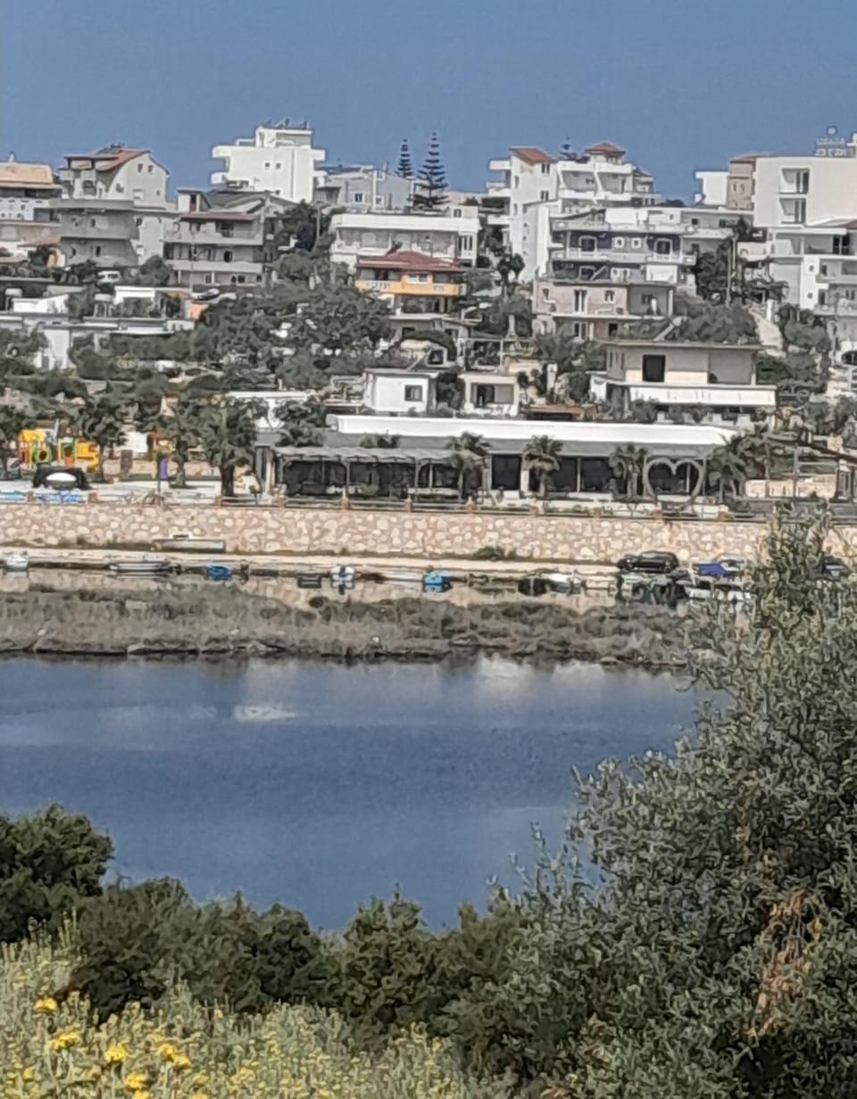 Day, Natural landscape, City view, Lake view