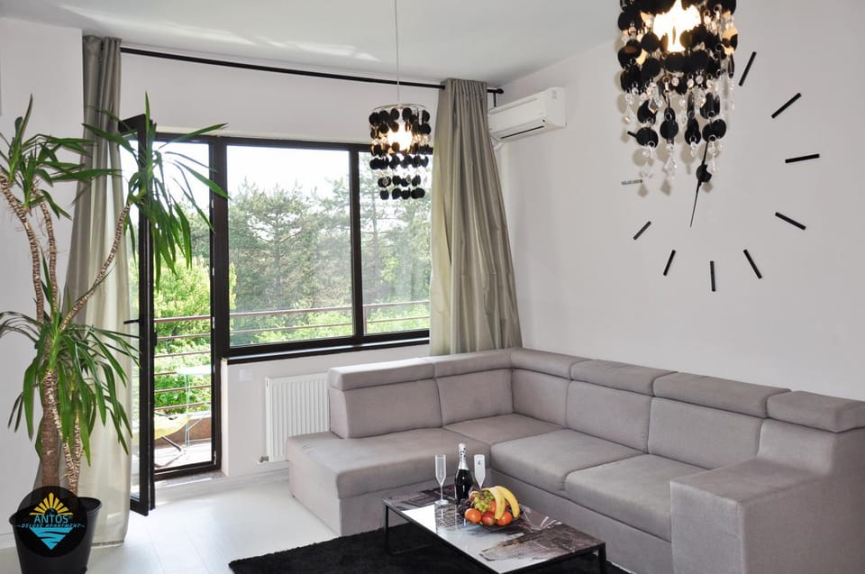 Living room, Seating area, Garden view, Lake view