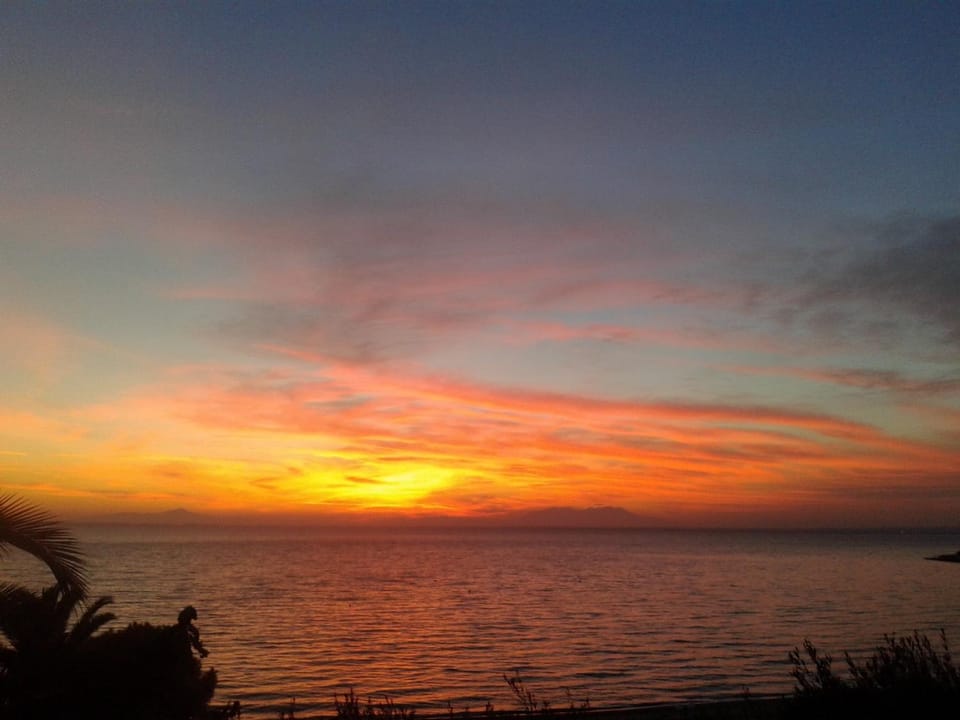 Sea view, Sunrise, Sunset
