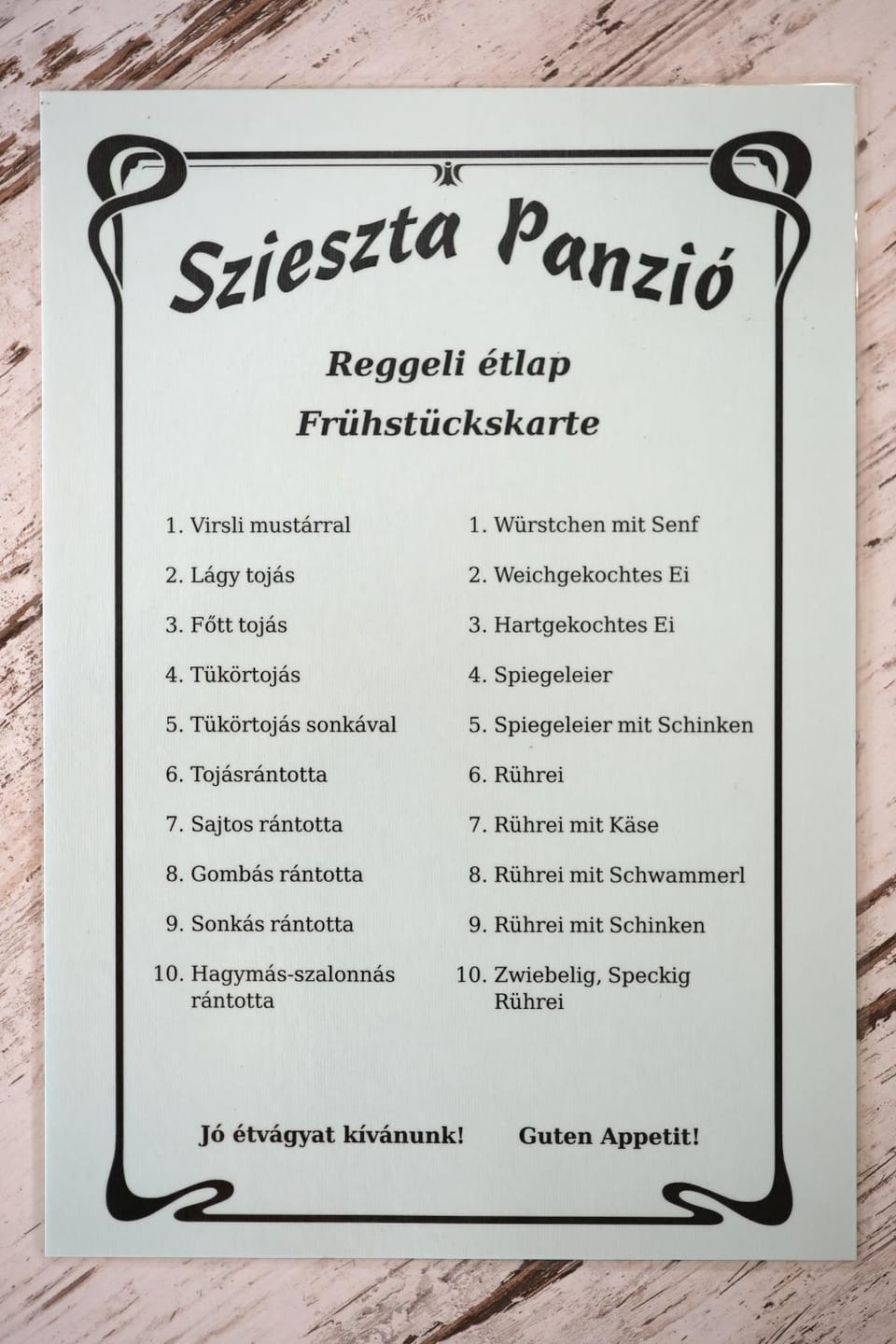 Szieszta Panzió Bed and Breakfast in Hungary