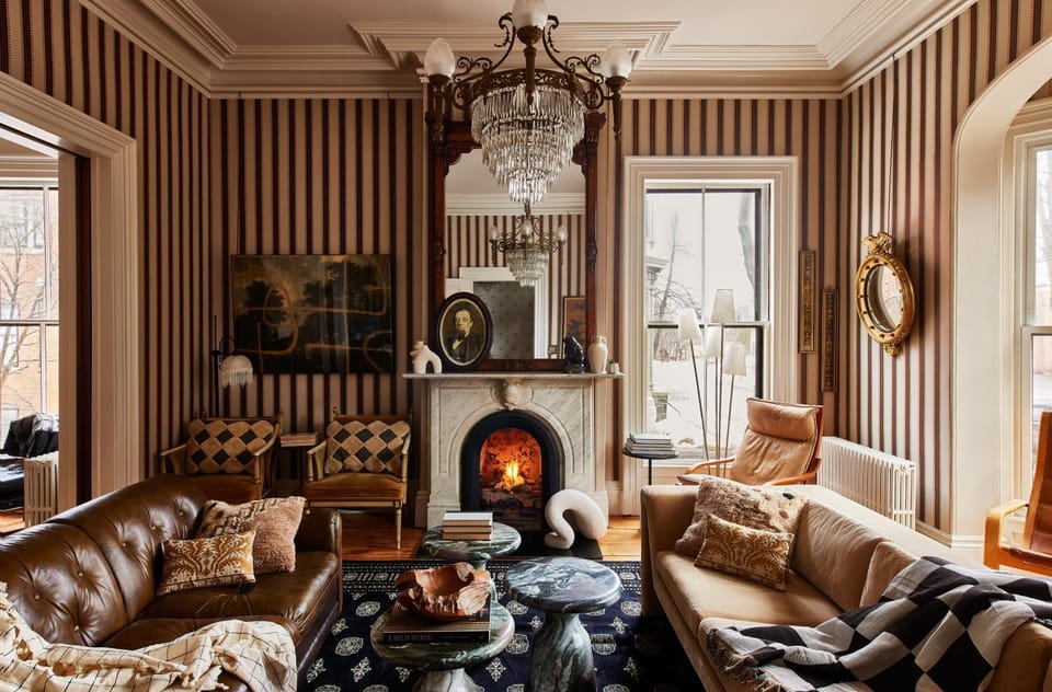 Seating area, flat iron
