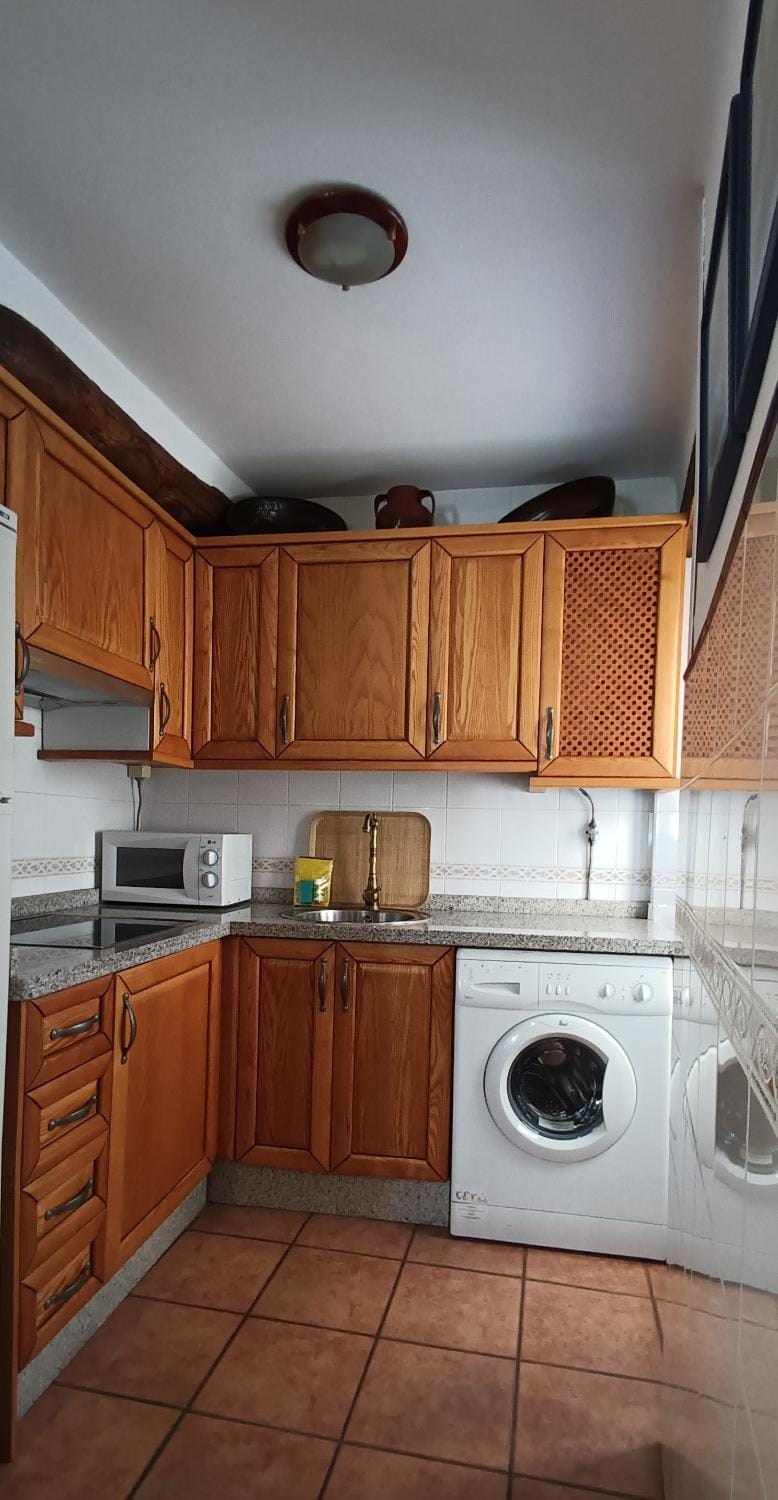 Kitchen or kitchenette, minibar, pet friendly, stove, washing machine