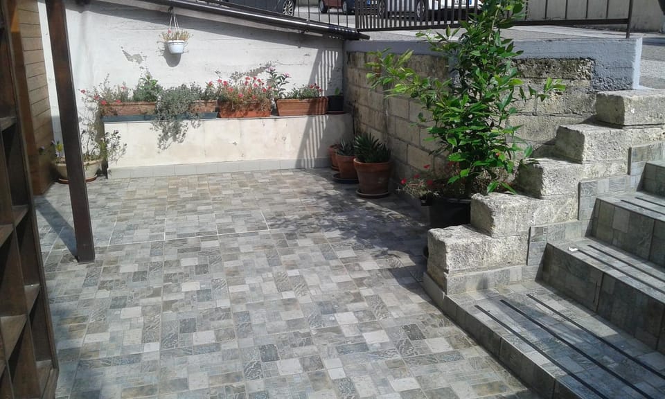 Property building, Patio