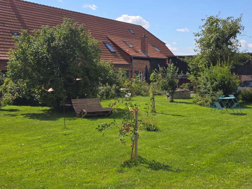 Property building, Natural landscape, Garden view