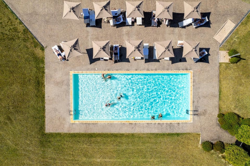 Bird's eye view, Pool view, Swimming pool