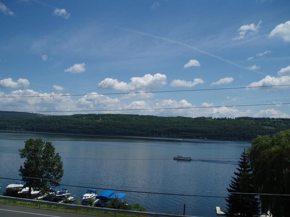 Natural landscape, Bird's eye view, Fishing, Canoeing, Lake view