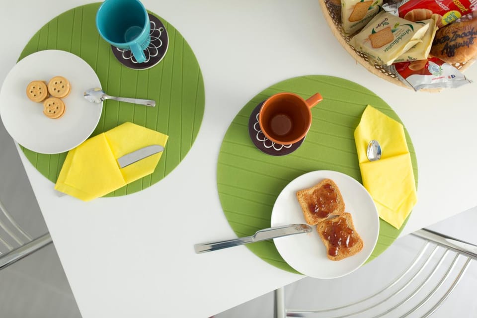 Dining area, Italian breakfast