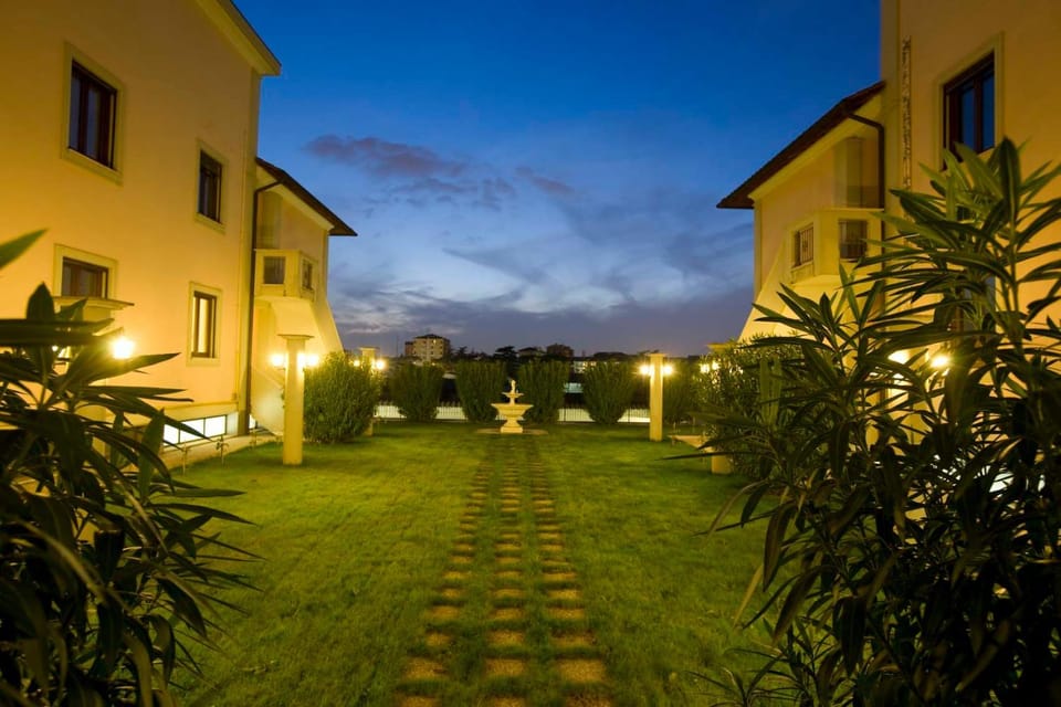 Property building, Garden