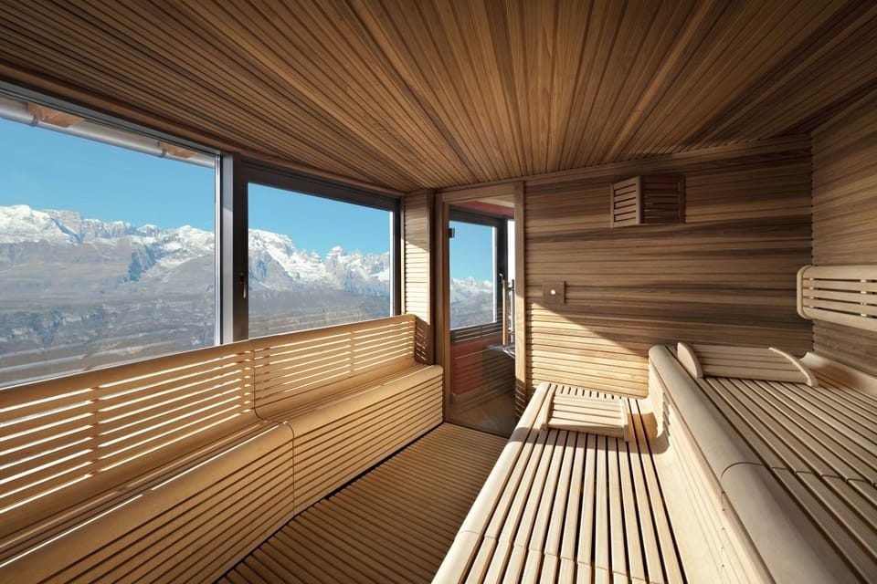 Day, Sauna, Mountain view