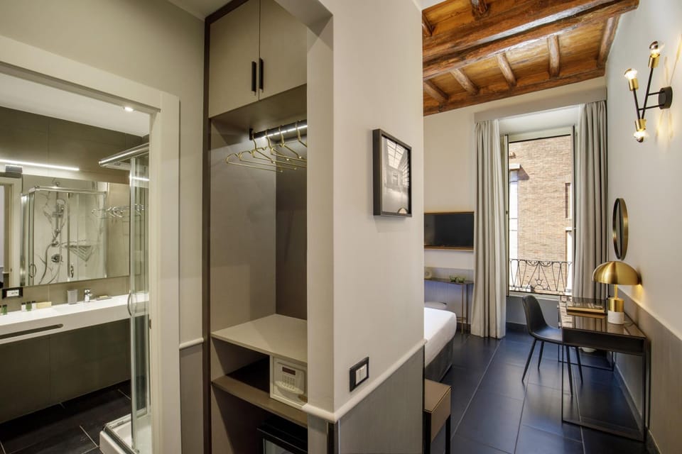 Bathroom, wardrobe