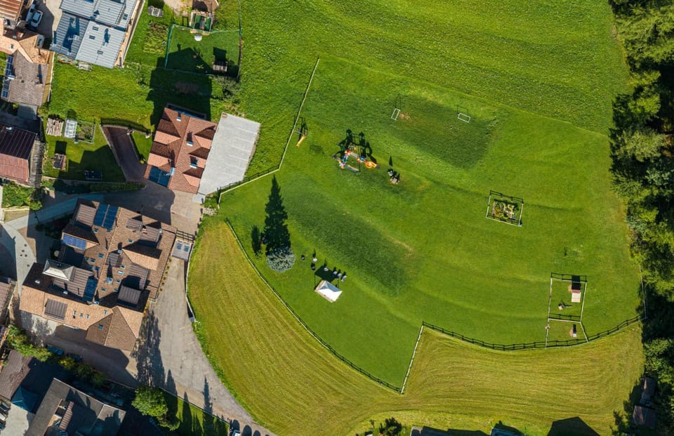 Property building, Garden view